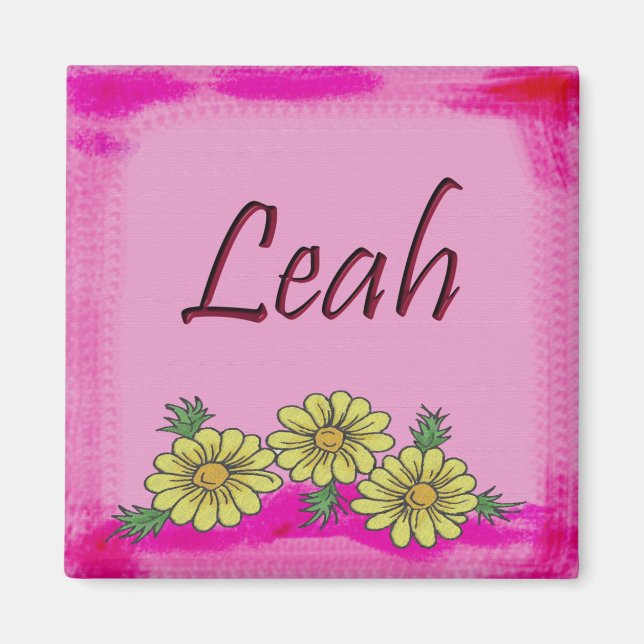 Leah Daisy Magnet (Framsidan)