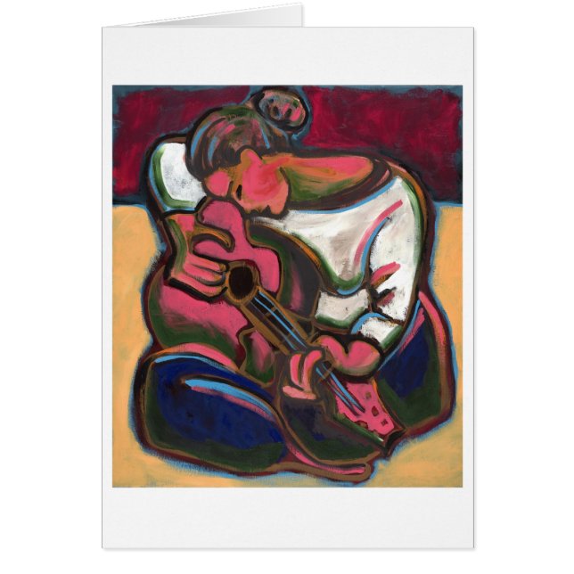 Leah leker gitarren OBS kort (Framsidan)