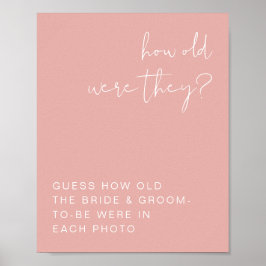 LEAH Vibrant Pastell Rosa Hur gamla var de skylt