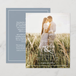 LeahG Budget PHOTO Overlay Dusty Blue Bröllop
