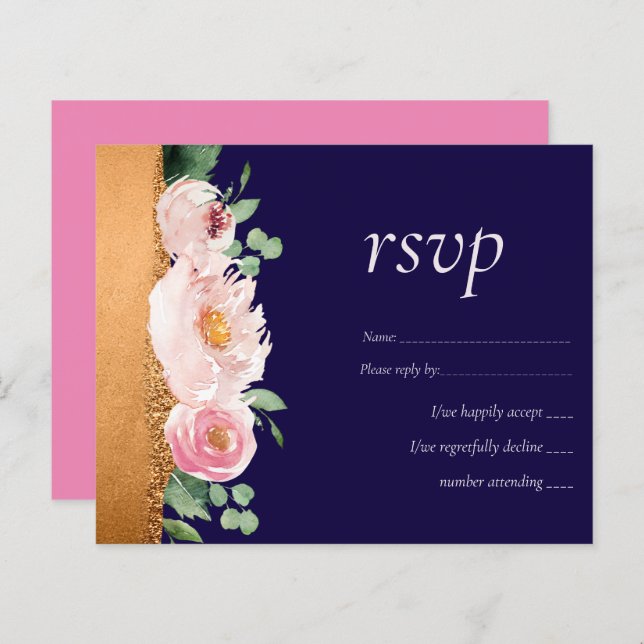 LeahG Budget Ro Glamor Girly Bröllop (Fram/baksida)