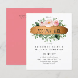 LeahG Budget Ro Guld Glam Bröllop