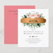 LeahG Budget Ro Guld Glam Bröllop