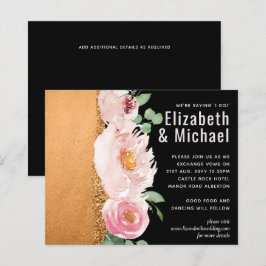 LeahG Budget Rosa Glamorös Girlaktig Bröllop