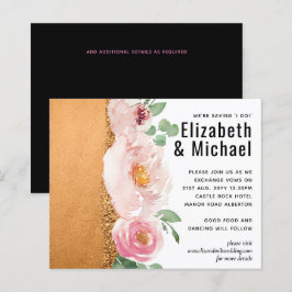 LeahG Budget Rose Guld Glam Bröllop