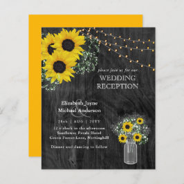 LeahG Budget Wedding RECEPTION Rustic Sunwers