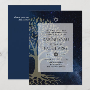 LeahG Elegant Chic Pub Mitzvah Jewish Torah Chic Inbjudningar