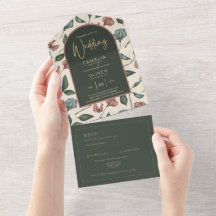 LeahG Emerald Grönt Terracotta Guld FALL Wedding