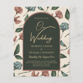 LeahG Emerald Grönt Terracotta Guld FALL Wedding
