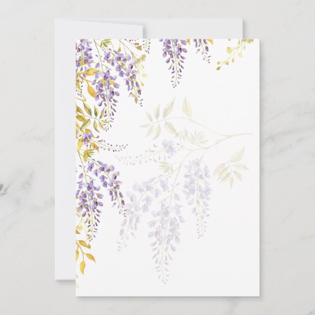 LeahG Purple Gold WISTERIA Mall (Framsida)