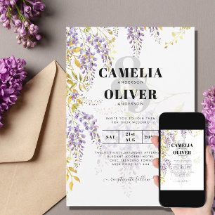LeahG Purple Gold WISTERIA Mall