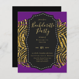 LeahG Söt Girly Bachelorette Glam Animal Prints