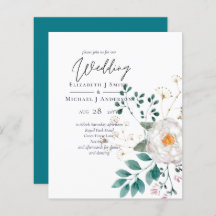 LeahG Summer Vit ros Rustic Boho Blommigt Bröllop