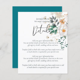 LeahG Summer Vit ros Rustic Boho Blommigt Bröllop