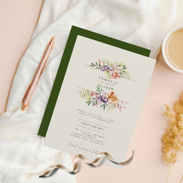 LeahG Vår Summer Boho Blommigt Flower Bröllop
