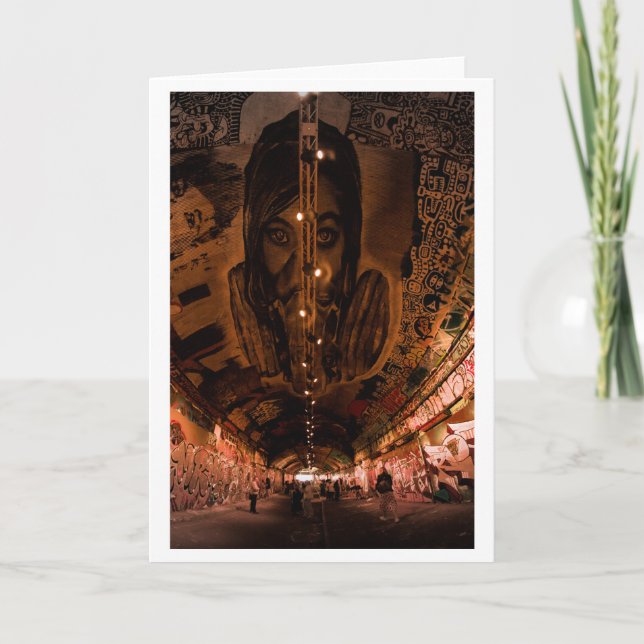 Leake Street Arches Waterloo London (3084) Kort (Framsida)