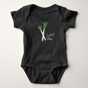 Leaky Leek Funny Pun Baby Shirt T