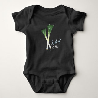 Leaky Leek Funny Pun Baby Shirt T Shirt