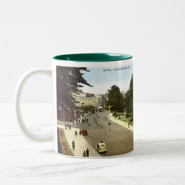Leamington Spa Souvenir Mugg (Vänster)