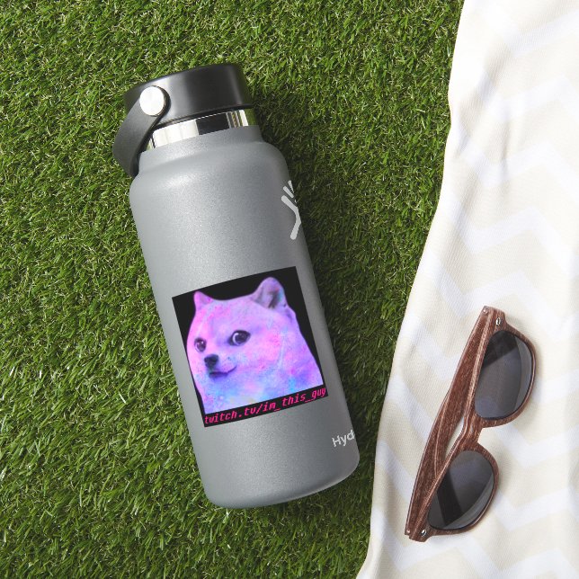 Lean Doge Sticker Klistermärken (HydroFlask Insitu)