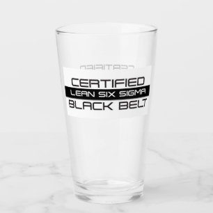 Lean Six Sigma Black Bälte Glaskopp
