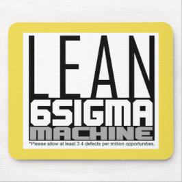 Lean Six Sigma Maskin (Gult) Musmatta
