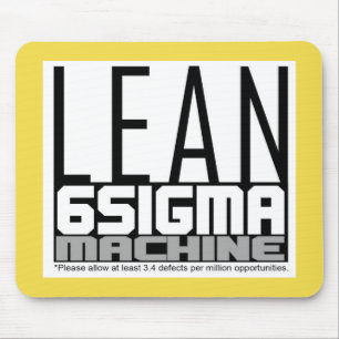 Lean Six Sigma Maskin (Gult) Musmatta