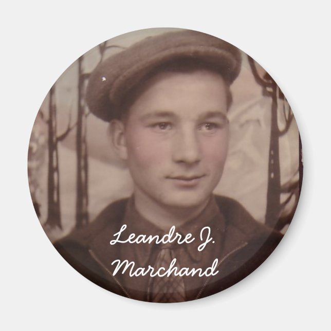 Leandre, Leandre J. Marchand Magnet (Framsidan)