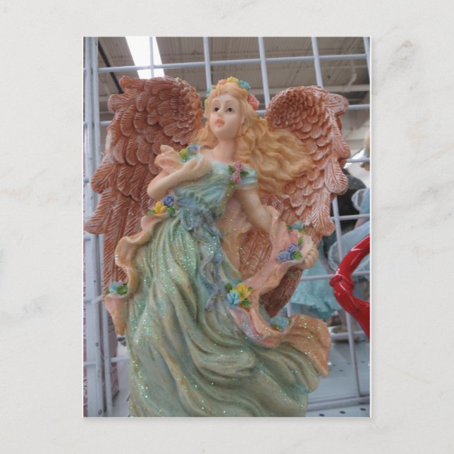 Leaning Angel Vykort (Framsida)