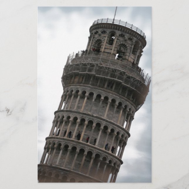 Leaning Torn i Pisa (Framsida)