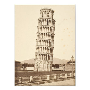 Leaning Torn i Pisa Fototryck