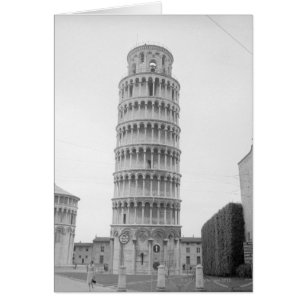 Leaning Torn i Pisa Hälsningskort
