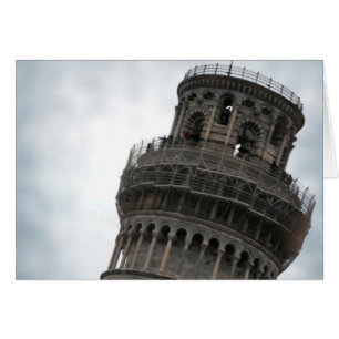 Leaning Torn i Pisa Hälsningskort