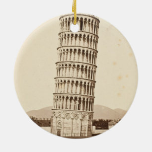 Leaning Torn i Pisa Julgransprydnad Keramik