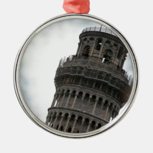 Leaning Torn i Pisa Julgransprydnad Metall