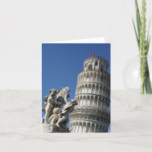 Leaning Torn i Pisa Kort