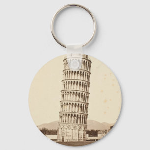 Leaning Torn i Pisa Nyckelring