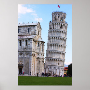 Leaning Torn i Pisa Poster