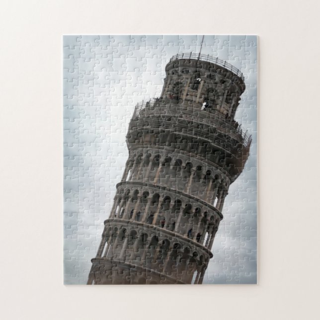 Leaning Torn i Pisa Pussel (Vertikal)