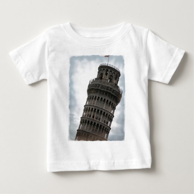 Leaning Torn i Pisa T-shirt (Framsida)