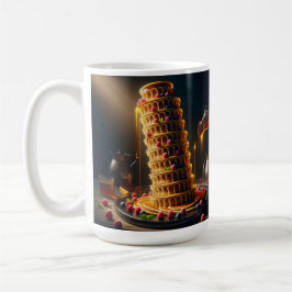 Leaning Tower of Yummy! Coffee Mug delux Kaffemugg