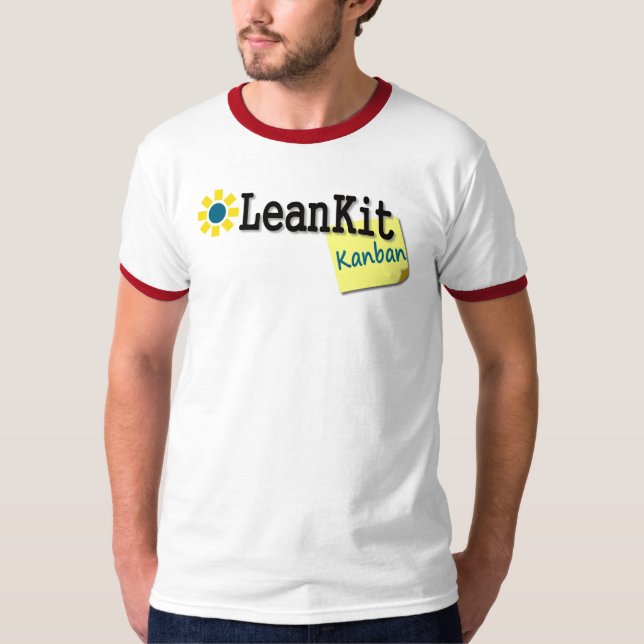 LeanKit "WIP det" t-skjorta T-shirt (Framsida)