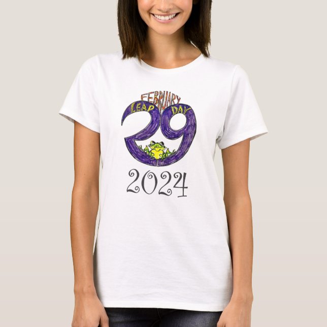 LEAP-ÅRET 2024 T SHIRT (Framsida)