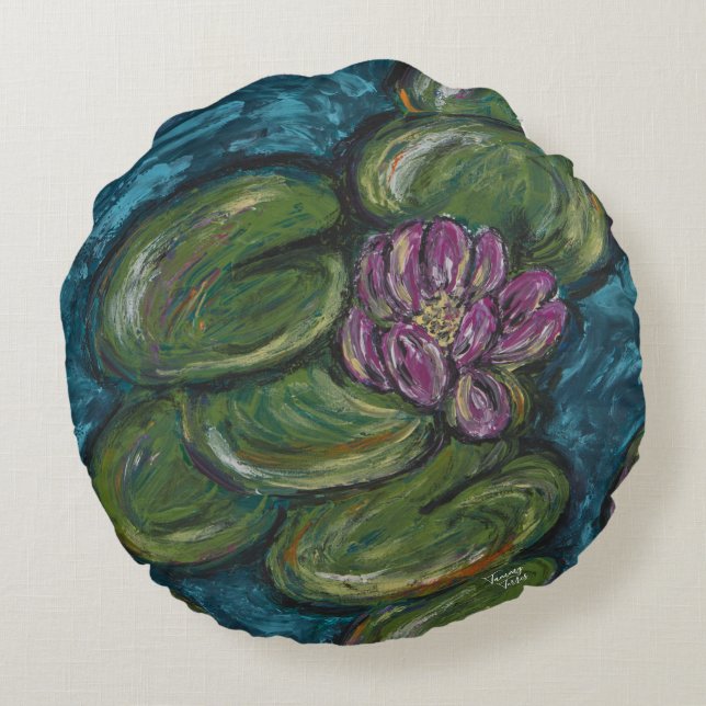 Leap Decorative Round Dekorativ kudde (Baksidan)