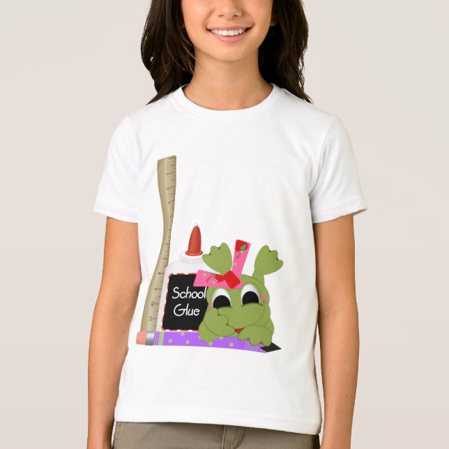 Leap into School Ringer Tee (Framsida)
