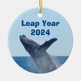 Leap Year 2024 Julgransprydnad Keramik