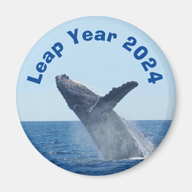 Leap Year 2024 Magnet (Framsidan)