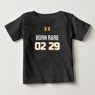 Leap Year Baby Born on Leap Day Football Stil T Shirt