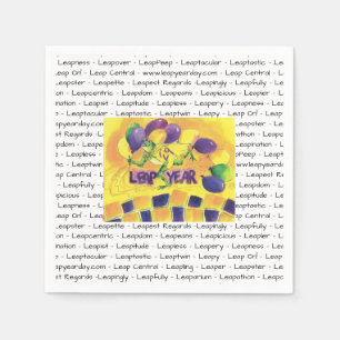 Leap Year Party Napkins Pappersservett