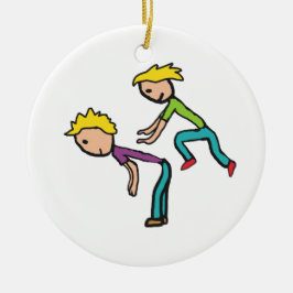 Leapfrog Julgransprydnad Keramik